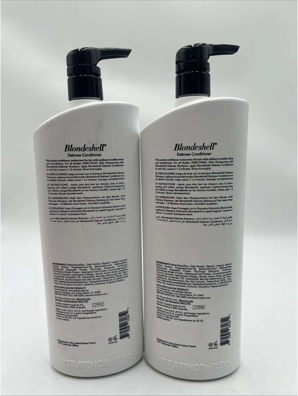 Keratin Complex Blondeshell DeBrass Conditioner 33.8 oz Pack Of 2